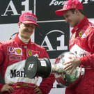 In __sterreich gewann Michael schumacher erneut obwohl barichello die ganz ezeit __ber f__hrte er __berlies nach anweisung d.jpg