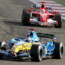 michael schuhmacher holte die pole im ersten qualifiying verlor den ersten platz aber im rennen knapp an alonso b1.jpg