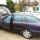 Bilder vom Garagenbrand