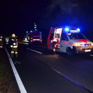 Verkehrsunfall auf der B26 zwischen Stixenstein und Puchberg