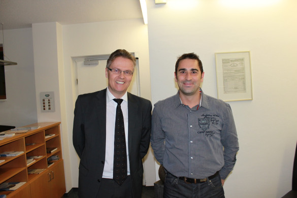 Reinhard Wachter und Oliver Mark.