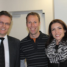 Reinhard Wachter, Alexander und Ingrid Sandrell.