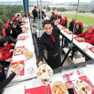 Dinner in the Sky in der Krieau