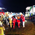 Unfall in Bludesch fordert Schwerverletzte - erste Bilder