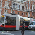 Leserreporter bei Unfall der Linie D am Ring