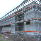 Firstfeier des neuen Wohnheims