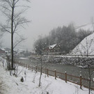 Der erste Schnee des Winters in Mellau