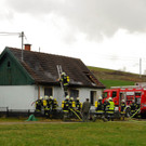 Dachstuhlbrand im Bezirk Waidhofen an der Thaya