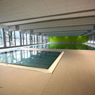 Wasserbecken im AYA-Bad befüllt