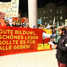 Studentendemo in Salzburg