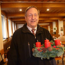 Pfarrer Wilfried Blum und Adventcafe