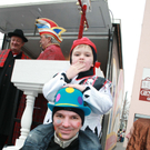 Umzug mit der Faschingsgesellschaft