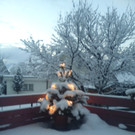 Schneesituation in Koblach - weitere Bilder von Familie Ziermann