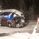 Salzburg: Schwerer Crash zwischen Bus und Lkw