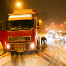 Lkw bleiben hängen
