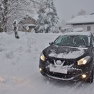 Schnee in Gmunden