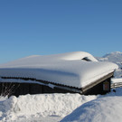 Bazora im Tiefschnee