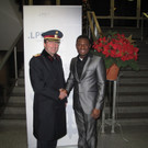 Juwelier-Überfall in Wien-Favoriten: Polizeipräsident Gerhard Pürstl dankt Helfer Prince Schwarzenbach