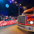 50.000 Besucher beim Coca-Cola Weihnachtstruck in Wien