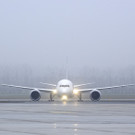 Dreamliner Boeing 787 in Wien
