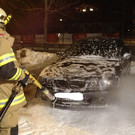 Pkw-Brand in Kaprun