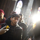 Flüchtlinge bleiben in Votivkirche