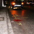 Unfallstelle in Tacherting