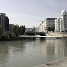 Wien: Klappbrücke bei der Urania