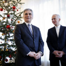 Bundeskanzler Faymann besucht Caritas-Pflegehaus am Christtag 