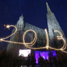 Partystimmung am 23. Wiener Silvesterpfad
