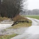 Hochwasser in Petting
