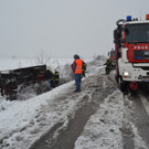 WN und NK: Zahlreiche Unfälle auf Schneefahrbahn