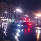 Riesenstau bei der Oper nach Störung der Linie 71