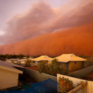 Mega-Sandwolke über Australien
