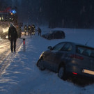 Doppelfahrzeugbergung auf der B55 zwischen Edlitz und Schauerberg