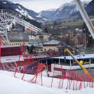 Aufbau in Schladming