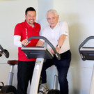Wallner im Training