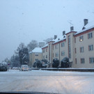 Schnee auf Ländle-Straßen