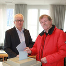 Bilder von der Volksbefragung in der Bodenseegemeinde Lochau