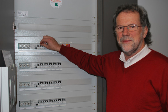 Anton Obwegeser ist Stromsparhelfer.