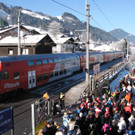 Mit dem Zug nach Kitzbühl
