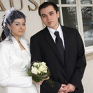 Eda und Salih Ciftci haben geheiratet