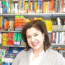 In der Buchhandlung Brunner, Lustenau