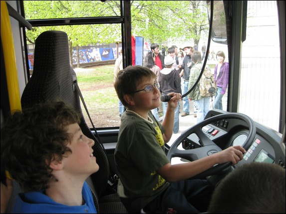 Busfahrer-Nachwuchs