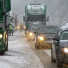 Schnee soweit das Auge reicht