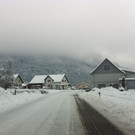 Schnee- und Straßenzustand Göfis, Montag, 4. Februar 2013 - Mittagszeit