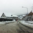 Schnee- und Straßenzustand Klaus, Montag, 4. Februar 2013 – Mittagszeit