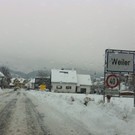 Schnee- und Straßenzustand Weiler, Montag, 4. Februar 2013 – Mittagszeit