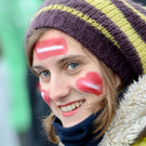 Fanstimmung in Schladming