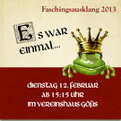 Faschingsausklang